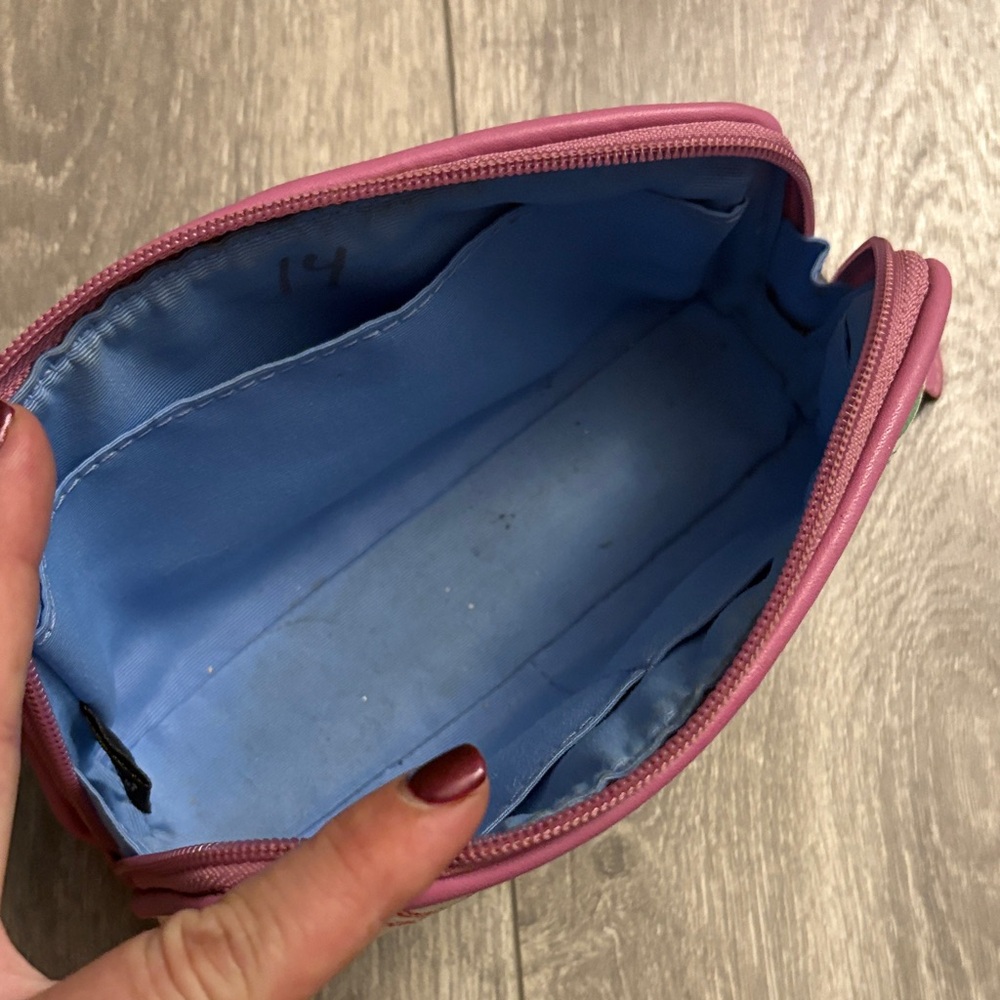 Coach Pink Multicolor Signature Wristlet - Picture 2 of 3